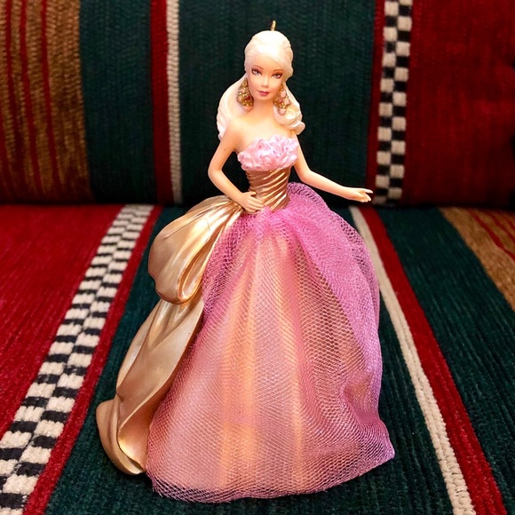 hallmark celebration barbie ornaments